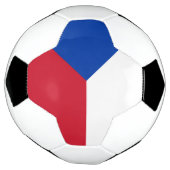 チェコ国旗 サッカーボール (回転)