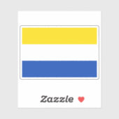 チェコ国旗 シール (シート)