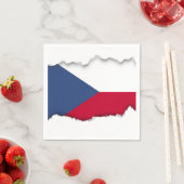 チェコ国旗 スタンダードカクテルナプキン (インサイチュ)