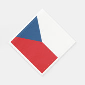 チェコ国旗 スタンダードランチョンナプキン (角)