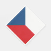 チェコ国旗 スタンダードランチョンナプキン (角)