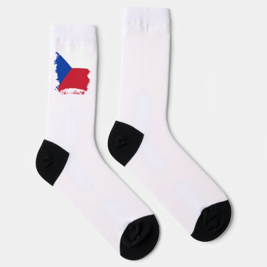 チェコ国旗 ソックス (右)