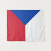 チェコ国旗 タペストリー (正面(横))