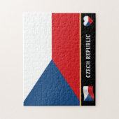 チェコ国旗・チェコ共和国 ジグソーパズル (縦)