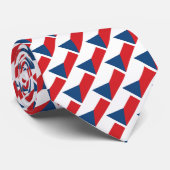 チェコ国旗 ネクタイ (ロール)