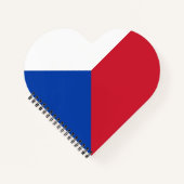 チェコ国旗 ノートブック (正面)