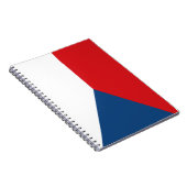 チェコ国旗 ノートブック (右側)