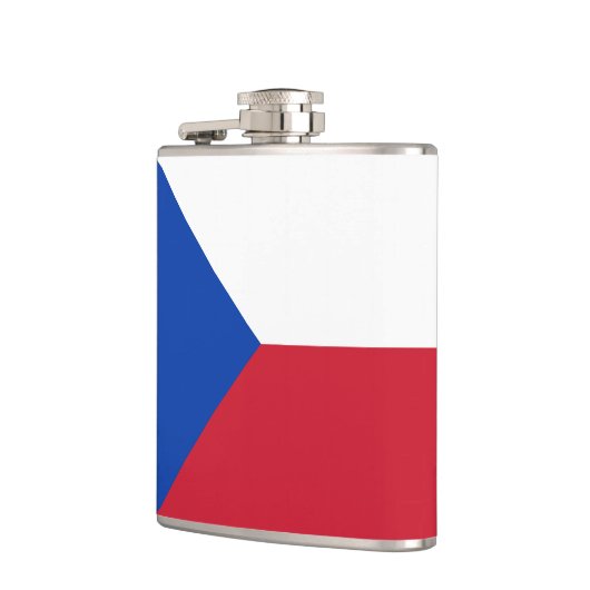 チェコ国旗 フラスク (左)