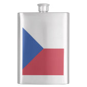 チェコ国旗 フラスク (正面)