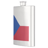 チェコ国旗 フラスク (左)