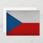 チェコ国旗 ポストカード (正面/裏面)