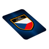 チェコ国旗 マグネット (右側)
