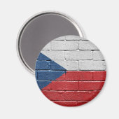 チェコ国旗 マグネット (正面/裏面)
