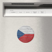 チェコ国旗 マグネット (インサイチュ (食洗機))