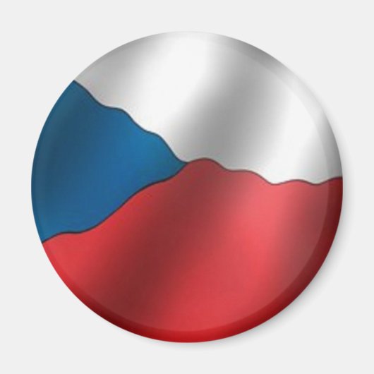 チェコ国旗 マグネット (正面)