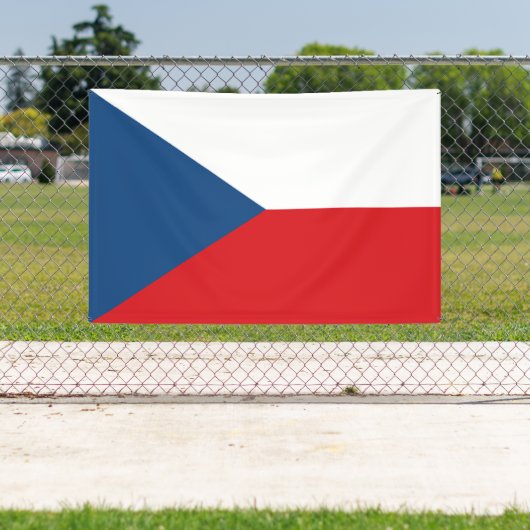 チェコ国旗 横断幕 (インサイチュ)