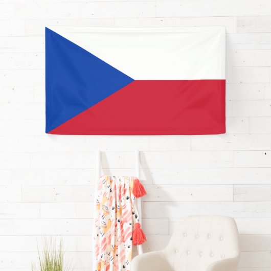 チェコ国旗 横断幕 (インサイチュ)