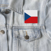 チェコ国旗 缶バッジ (インサイチュ)