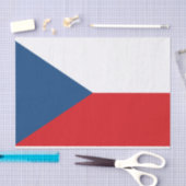 チェコ国旗 薄葉紙 (クラフト)