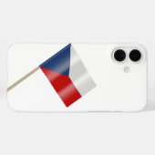 チェコ国旗 Case-Mate iPhoneケース (裏面 (横))