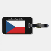 チェコ国旗 – Ceska Republika ラゲッジタグ (裏面横)