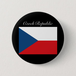 チェコ国旗 – Ceska Republika 缶バッジ
