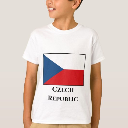 チェコ国旗 Tシャツ (正面)
