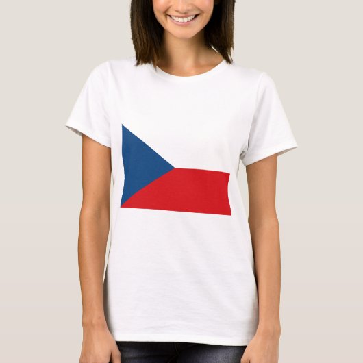 チェコ国旗 Tシャツ (正面)