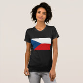 チェコ国旗 Tシャツ (正面フル)