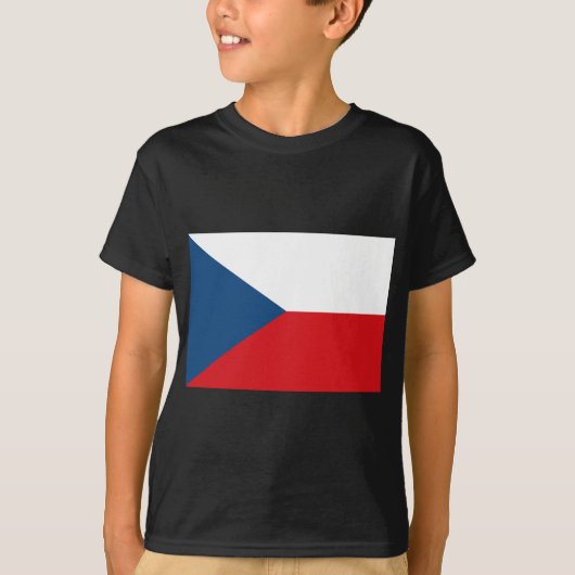 チェコ国旗 Tシャツ (正面)