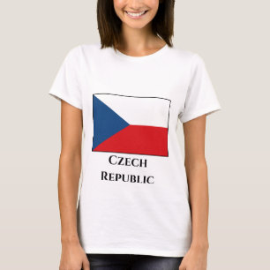 チェコ国旗 Tシャツ