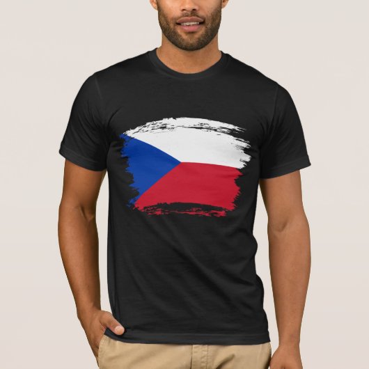 チェコ国旗 Tシャツ (正面)