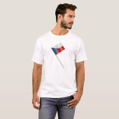 チェコ国旗 Tシャツ (正面フル)