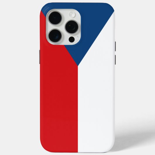 チェコ国旗iPhone 15 Pro Maxケース Case-Mate iPhoneケース (裏面)