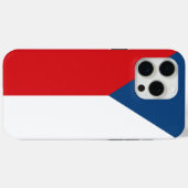 チェコ国旗iPhone 15 Pro Maxケース Case-Mate iPhoneケース (裏面 (横))