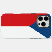 チェコ国旗iPhone 16 Pro Maxケース Case-Mate iPhoneケース (裏面 (横))