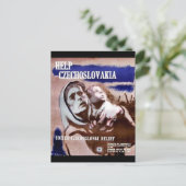 チェコ救済スバキア ポストカード (スタンド正面)