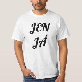 チェコ文字ジェンジャ |自分だけ Tシャツ