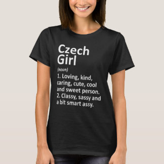 チェコ系女子 チェコ共和国 ルーツ 国籍 Tシャツ