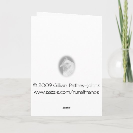 チェコ語の名刺 カード (裏面)