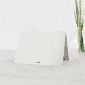 チェコ語 クリスマスと新年のご挨拶 シーズンカード (裏面)