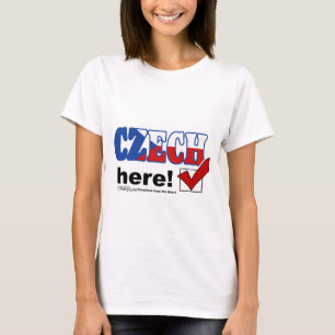 チェコ語（淡） Tシャツ