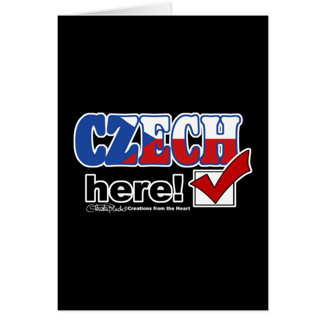 チェコ語（濃色） (正面)