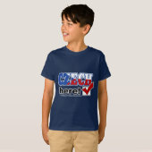 チェコ語(濃色) Tシャツ (正面フル)