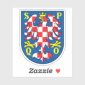 チェコ，オロモウツの紋章 シール (シート)