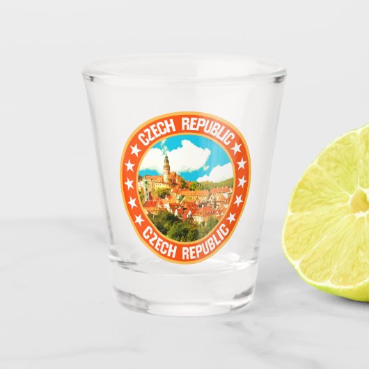 チェコ ショットグラス (正面)