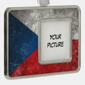 チェコ シルバープレートフレームオーナメント (右)