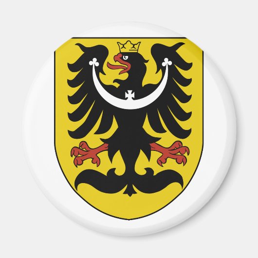 チェコ，シレシア マグネット (正面)