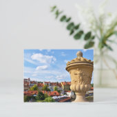 チェコ，プラハの中心 ポストカード (スタンド正面)