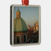 チェコ、プラハ、サンフランシス教会堂 メタルオーナメント (右)